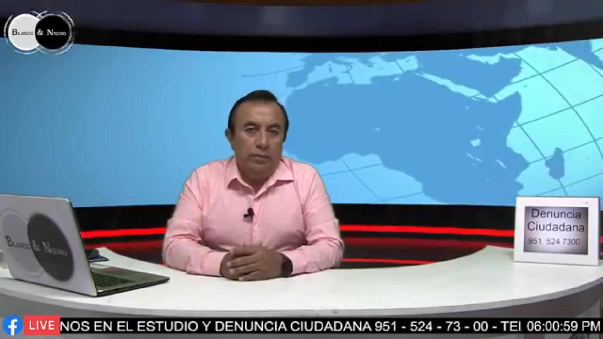 El Noticiero con Santos Cruz en vivo desde Oaxaca de Juárez, Oax 14 – Julio – 2021