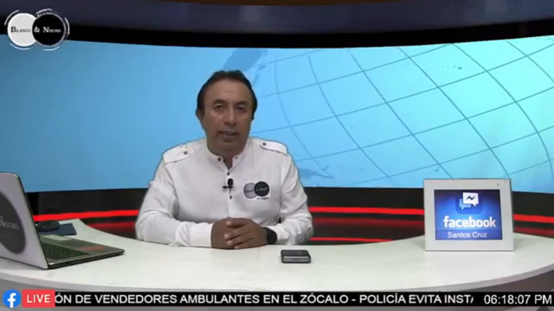 El Noticiero con Santos Cruz en vivo desde Oaxaca de Juárez, Oax 15 – Julio – 2021