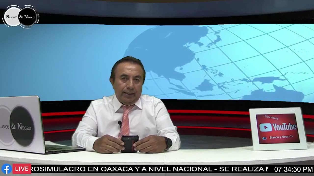 El Noticiero con Santos Cruz en vivo desde Oaxaca de Juárez, Oax 21 – junio – 2021