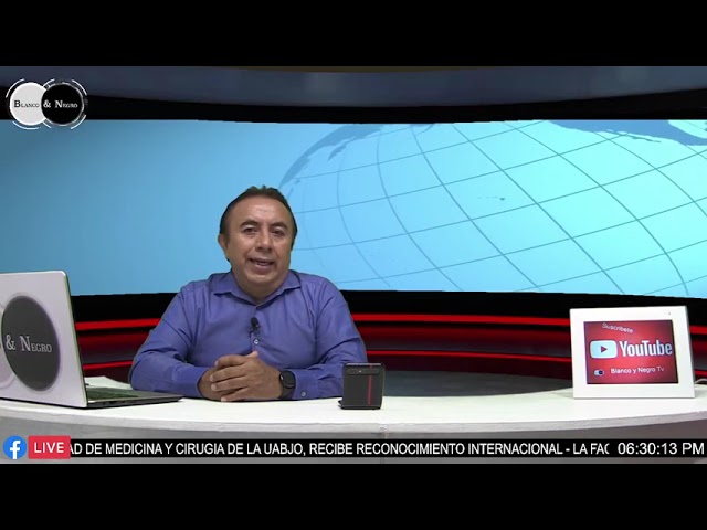 El Noticiero con Santos Cruz en vivo desde Oaxaca de Juárez, Oax 22 – junio – 2021