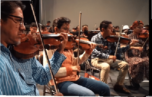 “Revolución musical, compositores un #concierto en el que la Orquesta Sinfónica de Oaxaca