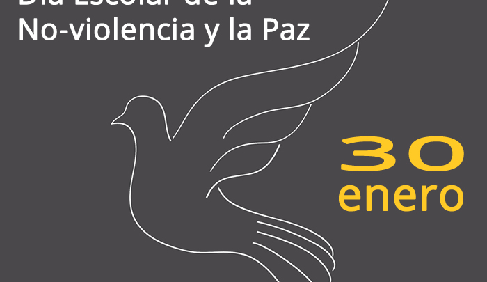 30 de enero. Día Escolar de la No-violencia y la Paz