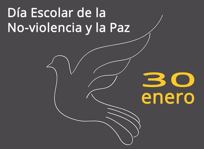 30 de enero. Día Escolar de la No-violencia y la Paz