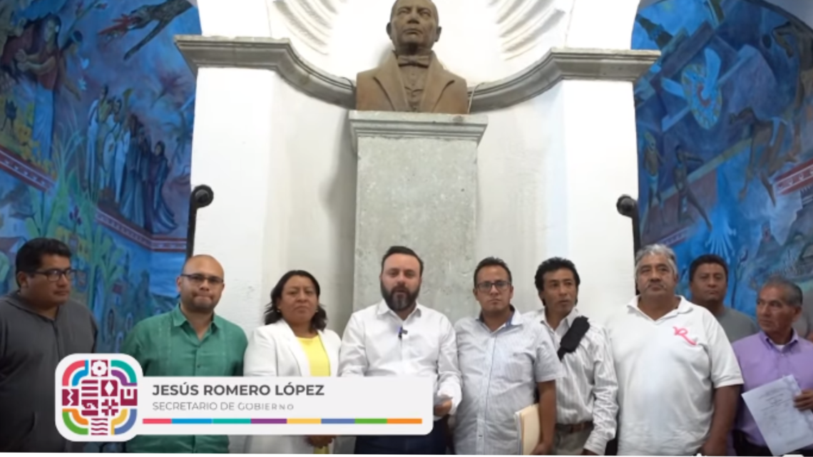 Bien lo dijo el Benemérito “Nada por la fuerza, todo por la razón y el derecho” solución en Santiago Xiacui