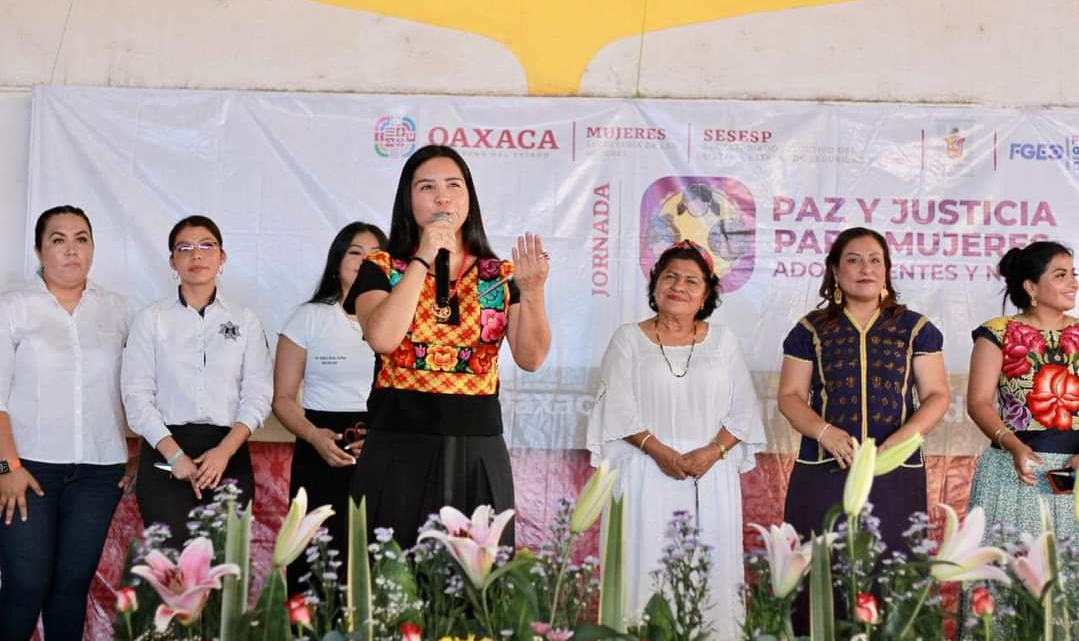 Cuarta Jornada de Paz y Justicia para Mujeres, Adolescentes y Niñas atiende a 596 oaxaqueñas en el Istmo