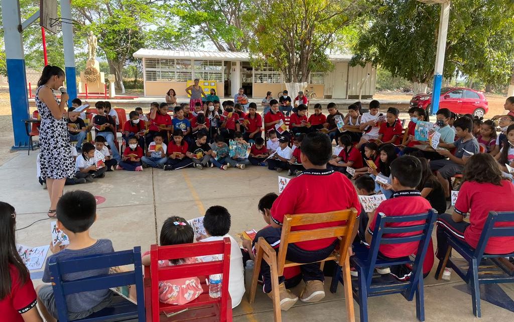 Fomenta Semovi la cultura de la movilidad en la niñez del Istmo de Tehuantepec