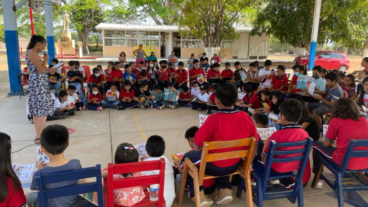 Fomenta Semovi la cultura de la movilidad en la niñez del Istmo de Tehuantepec