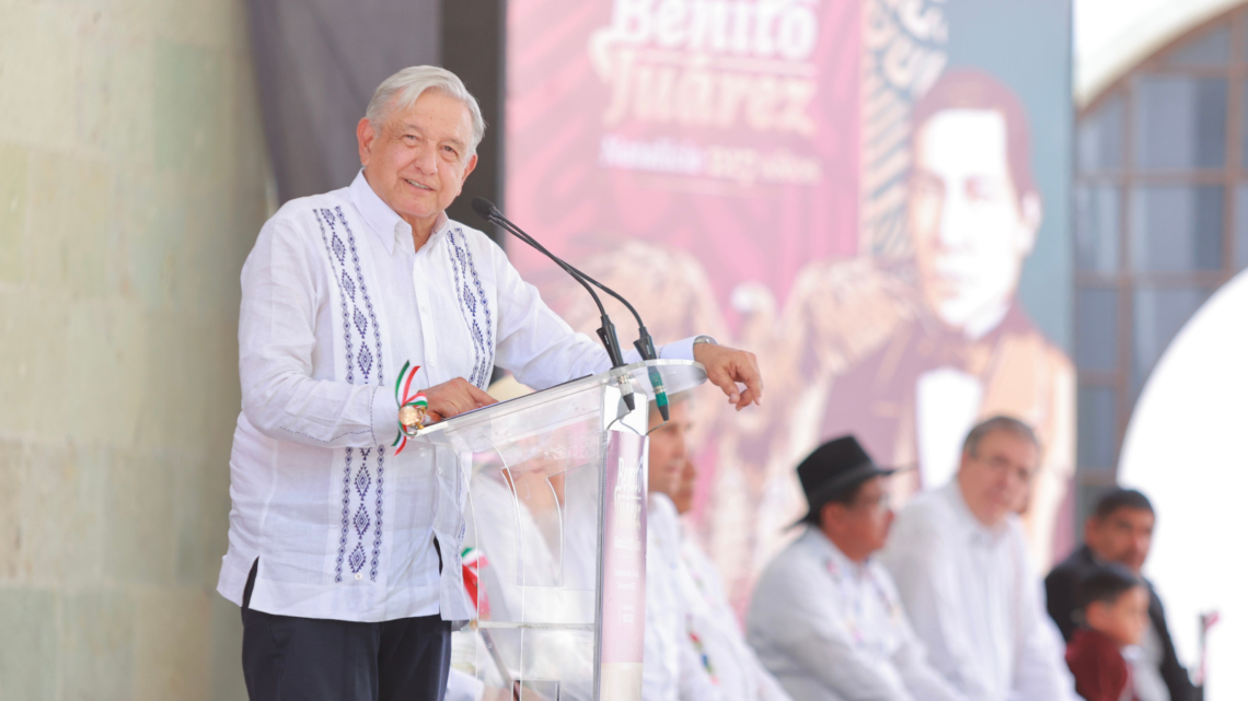 Juárez, artífice de la segunda transformación de México: López Obrador