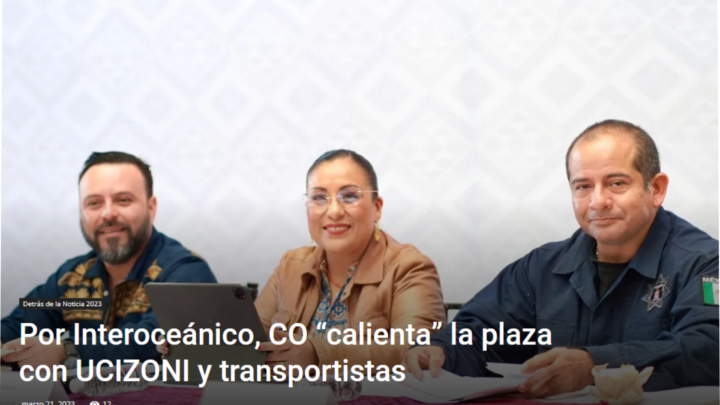 Por Interoceánico, CO “calienta” la plaza con UCIZONI y transportistas -DETRÁS DE LA NOTICIA-