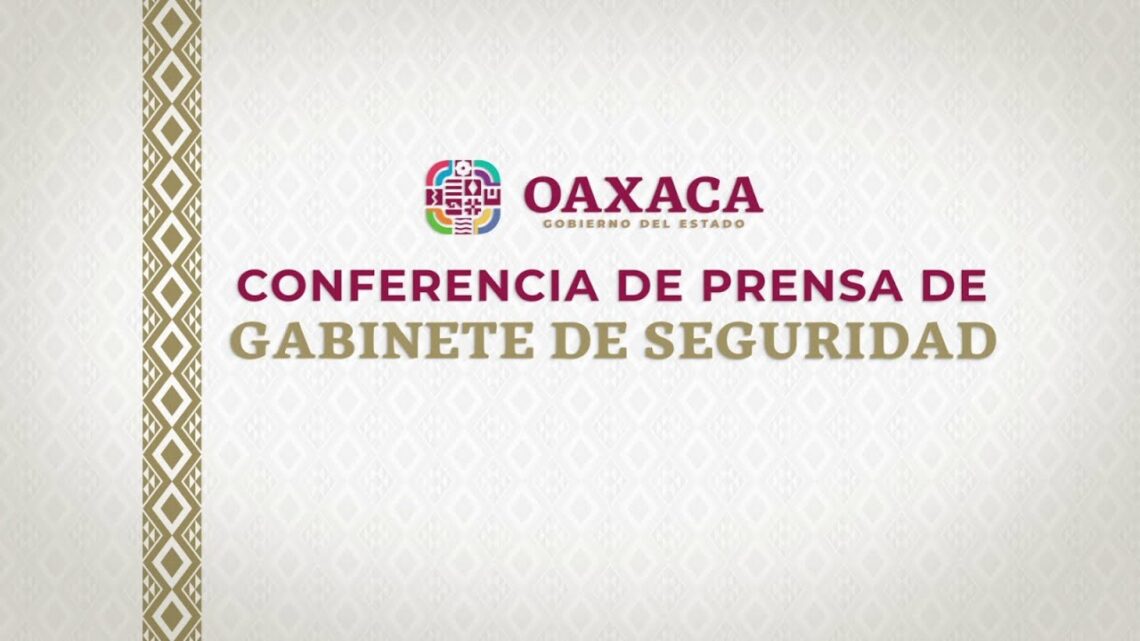 Conferencia de Prensa de Gabinete de Seguridad 19/04/2023