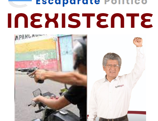 INEXISTENTE -Escaparate político por: Felipe Sánchez Cruz