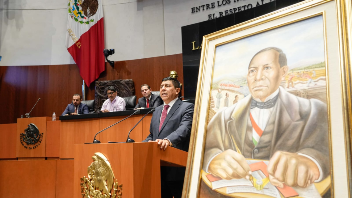 Legado de Benito Juárez constituye el alma y el espíritu del proyecto de transformación: Salomón Jara