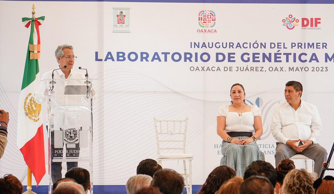 Inauguran Gobernador y Poder Judicial Laboratorio de Genética Molecular