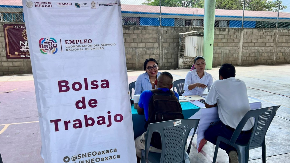 Promueve Servicio Nacional de Empleo vacantes en la Costa de Oaxaca