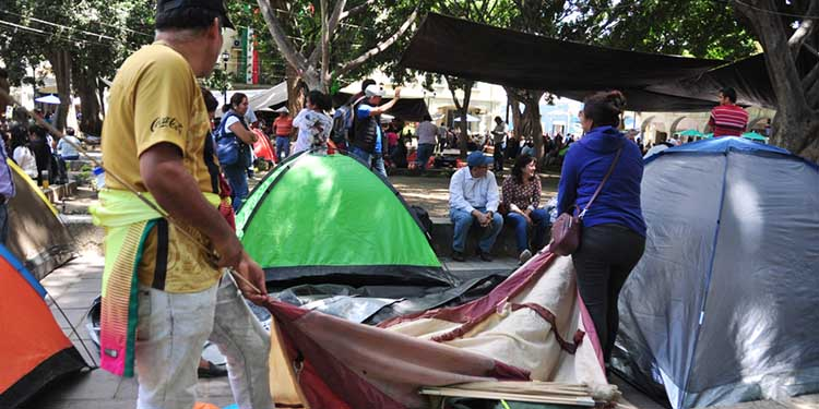 La CNTE rebasa al gobierno estatal