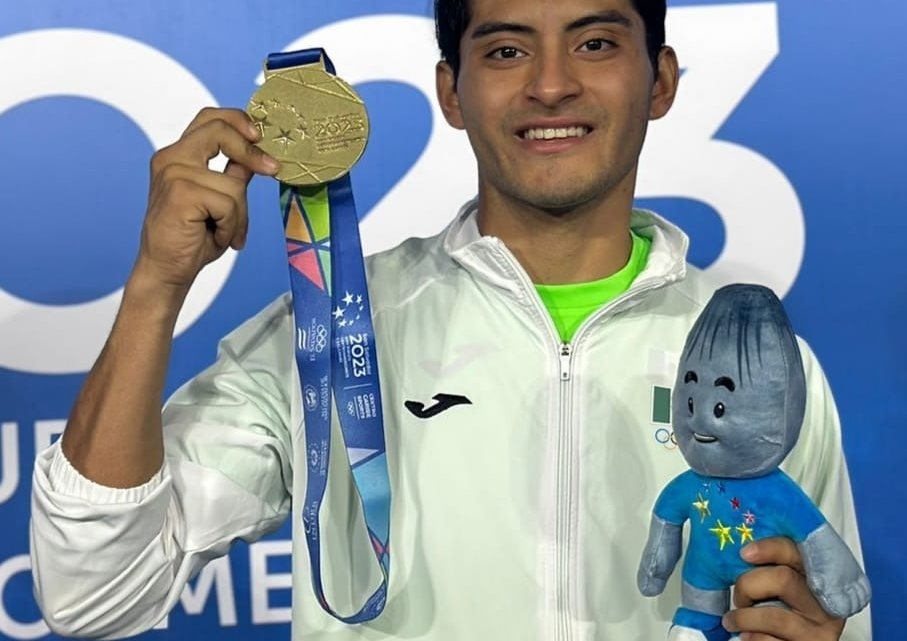 Obtiene William Arroyo Reyes medalla de oro en los Juegos Centroamericanos y del Caribe San Salvador 2023