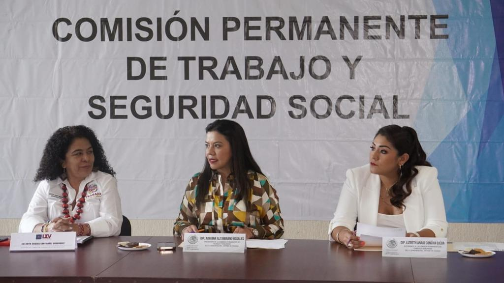 Presenta Secretaría del Trabajo avances ante Comisión del Congreso de Oaxaca