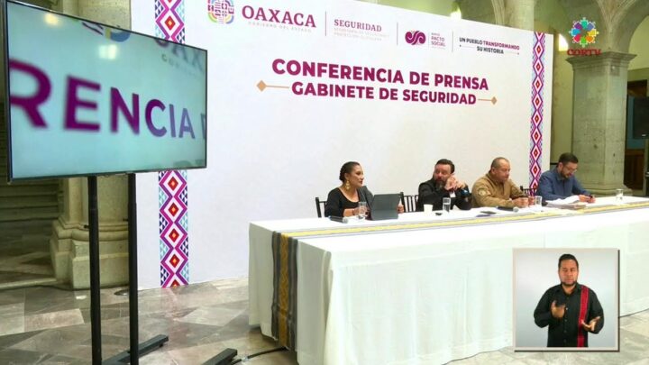 Conferencia de Prensa del Gabinete de Seguridad 31/08/2023