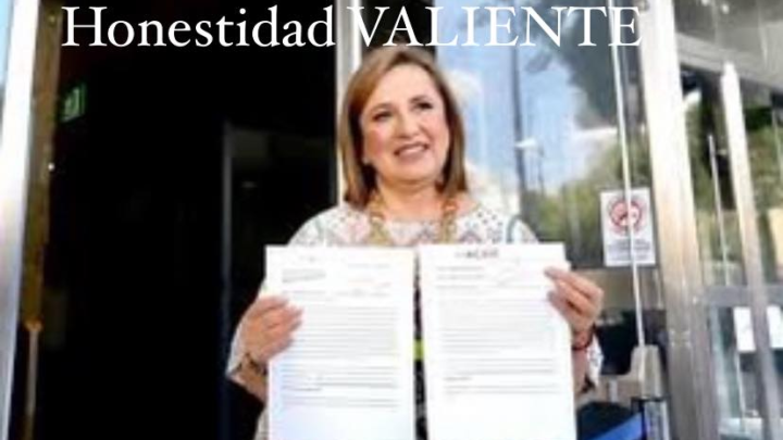 XÓCHITL, honestidad VALIENTE