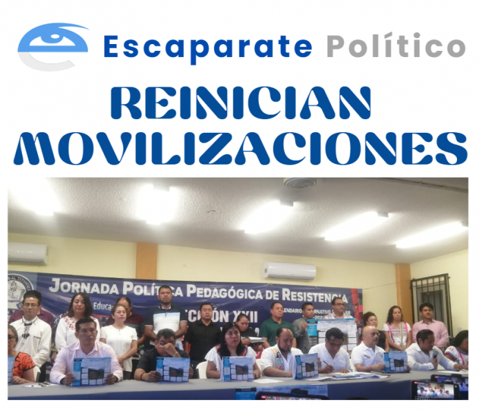 REINICIAN MOVILIZACIONES