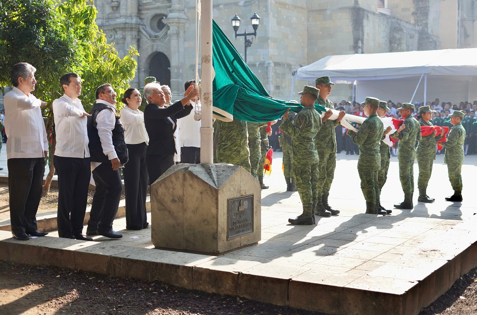 Inicia Gobierno de Oaxaca programa Septiembre, Mes de la Patria, Mes de la Primera Transformación