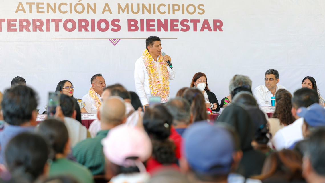 Garantiza Gobierno de Oaxaca bienestar para habitantes de Santa Cruz Xoxocotlán