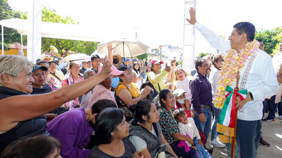 Garantiza Gobierno de Oaxaca bienestar para habitantes de Santa Cruz Xoxocotlán