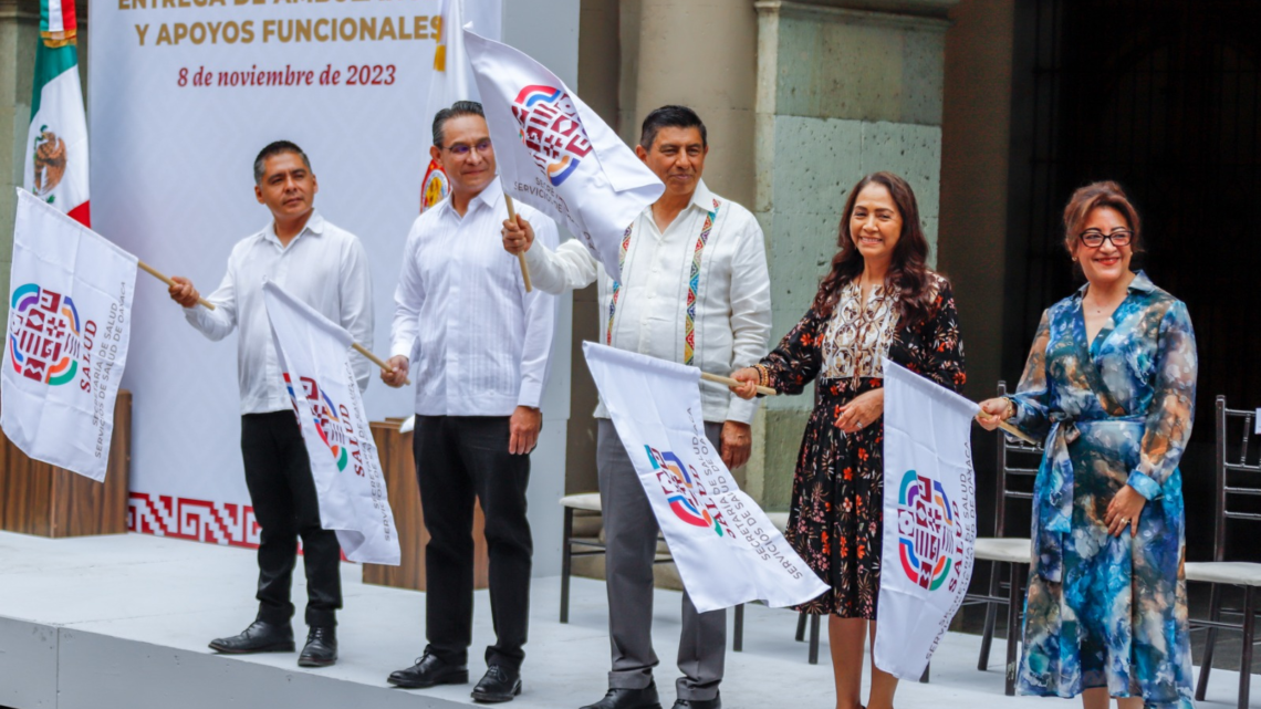 Gobierno del Estado garantiza el derecho a la salud de la población oaxaqueña