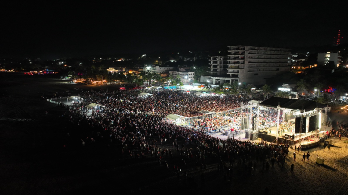 Fiestas de Noviembre de Puerto Escondido 2023 dejan más de 190 mdp en derrama económica