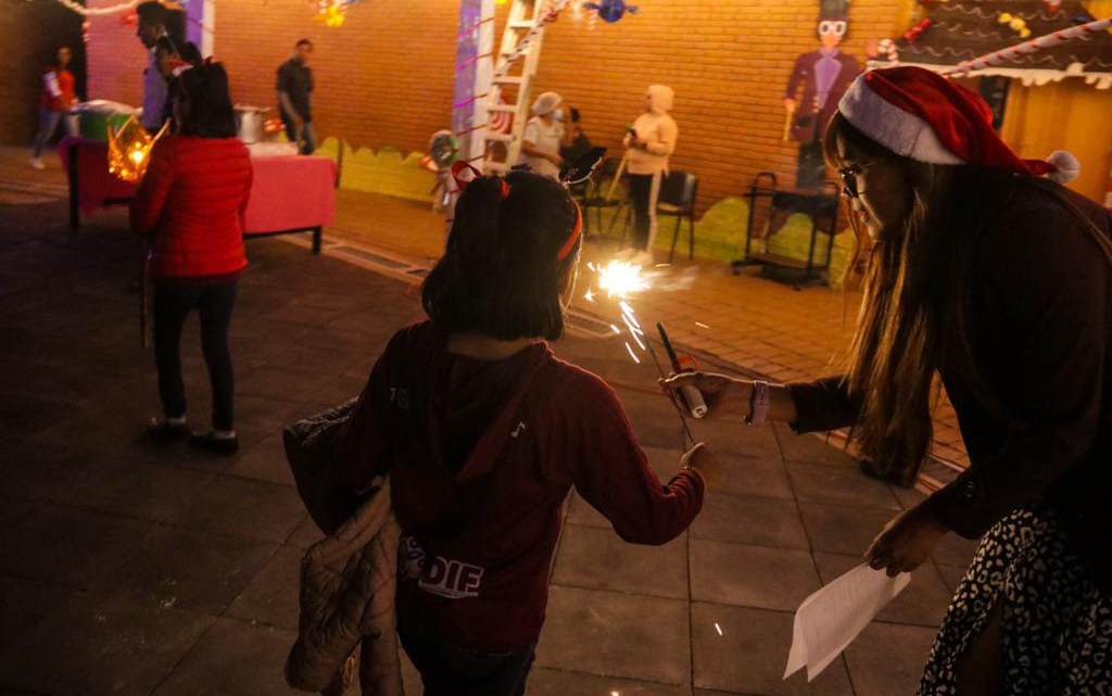 Celebran tradicional posada en las casas hogar del Sistema DIF Oaxaca