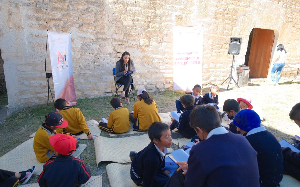 Niñas y niños de San Miguel Adéquez disfrutaron de la lectura de El Principito