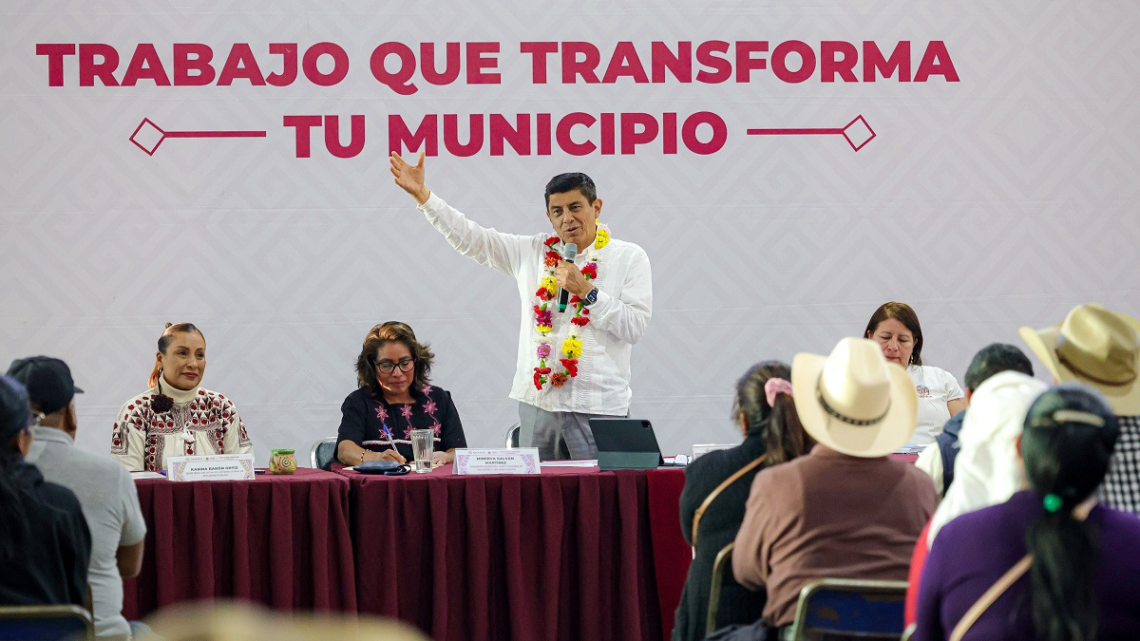 Trabajo que Transforma tu Municipio lleva bienestar y desarrollo a San Pedro y San Pablo Ayutla con 22.5 mdp