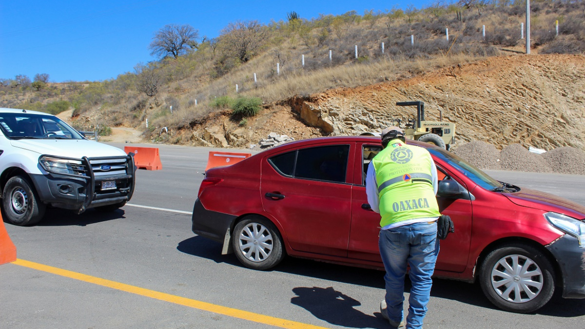 Suma Protección Civil acciones en operativo Autopista Segura Oaxaca-Puerto Escondido