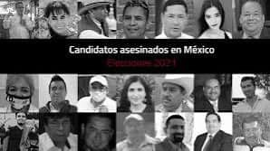 20 candidatos asesinados